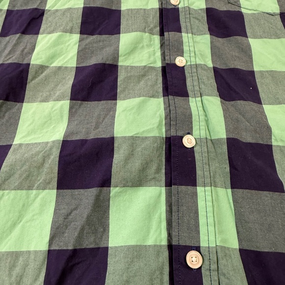 Untuckit Men's Bonardo Button Down Buffalo Plaid Shirt Blue/Green Sz XXL Casual - Picture 3 of 10